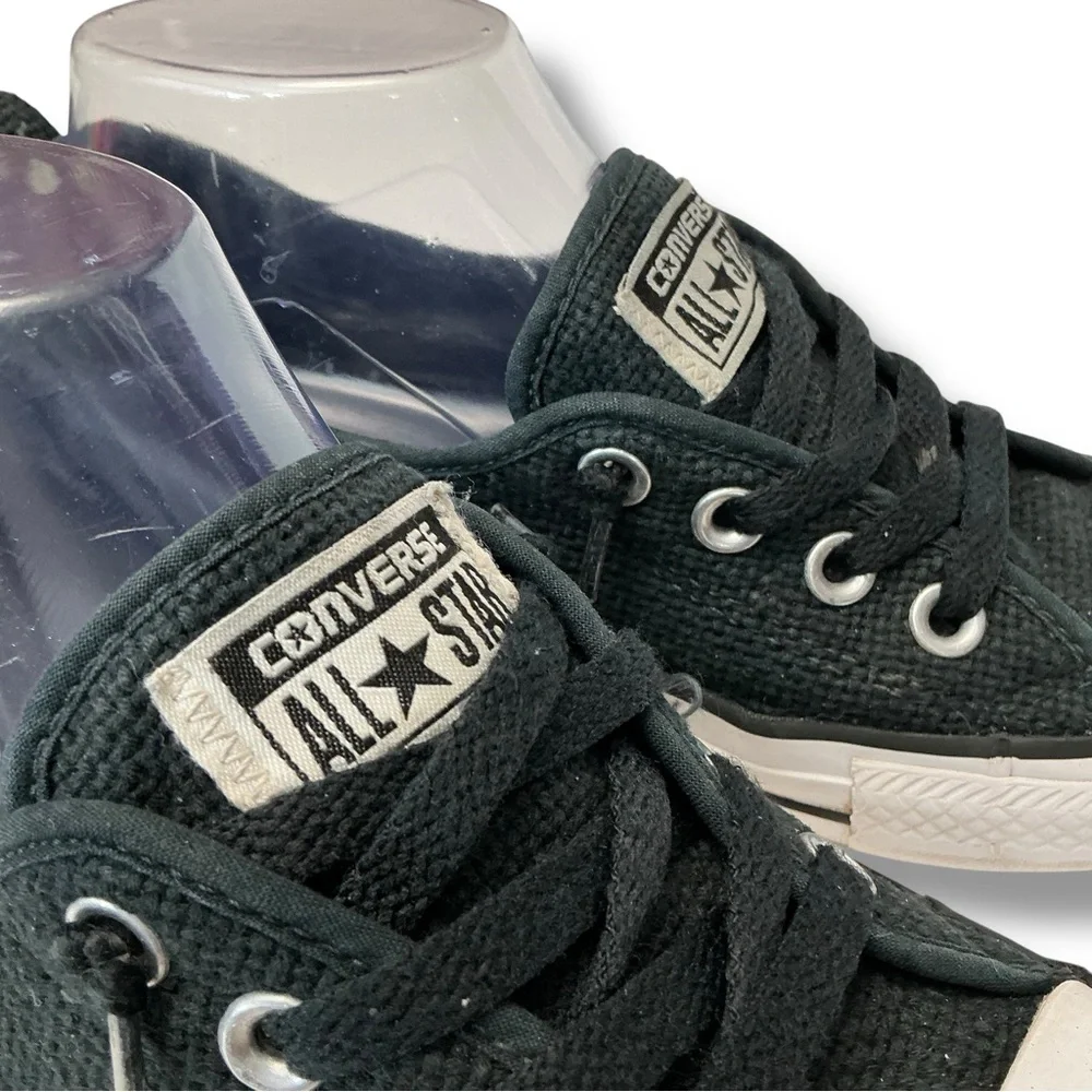 Converse All Star Black Canvas Sneakers